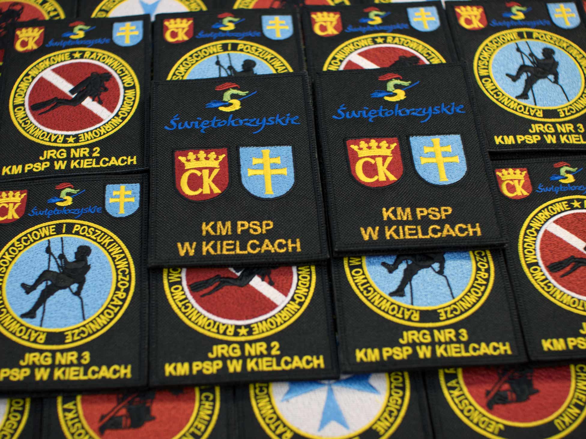 Naszywki KM PSP Kielce