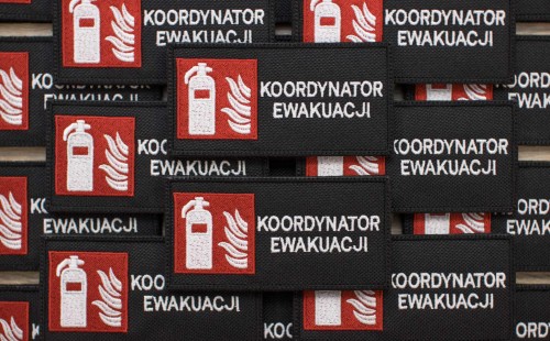naszywki-imienniki-koordynator-ewakuacji